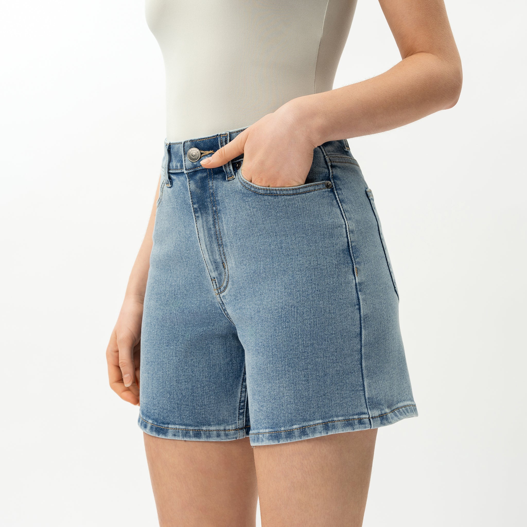 Stretchy ComfortDenim™ Shorts