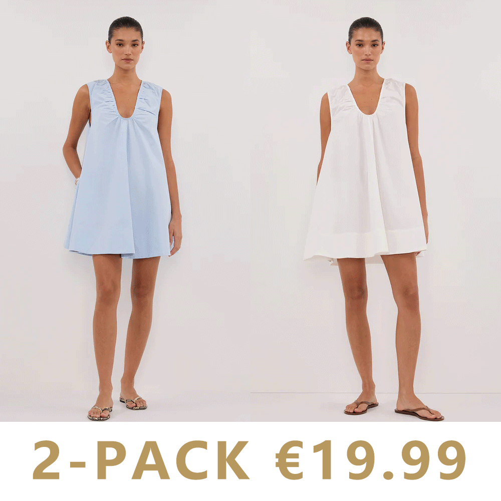 100% Cotton Mini Dress