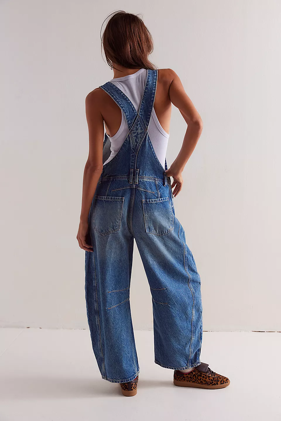 Good Luck Barrel Overalls