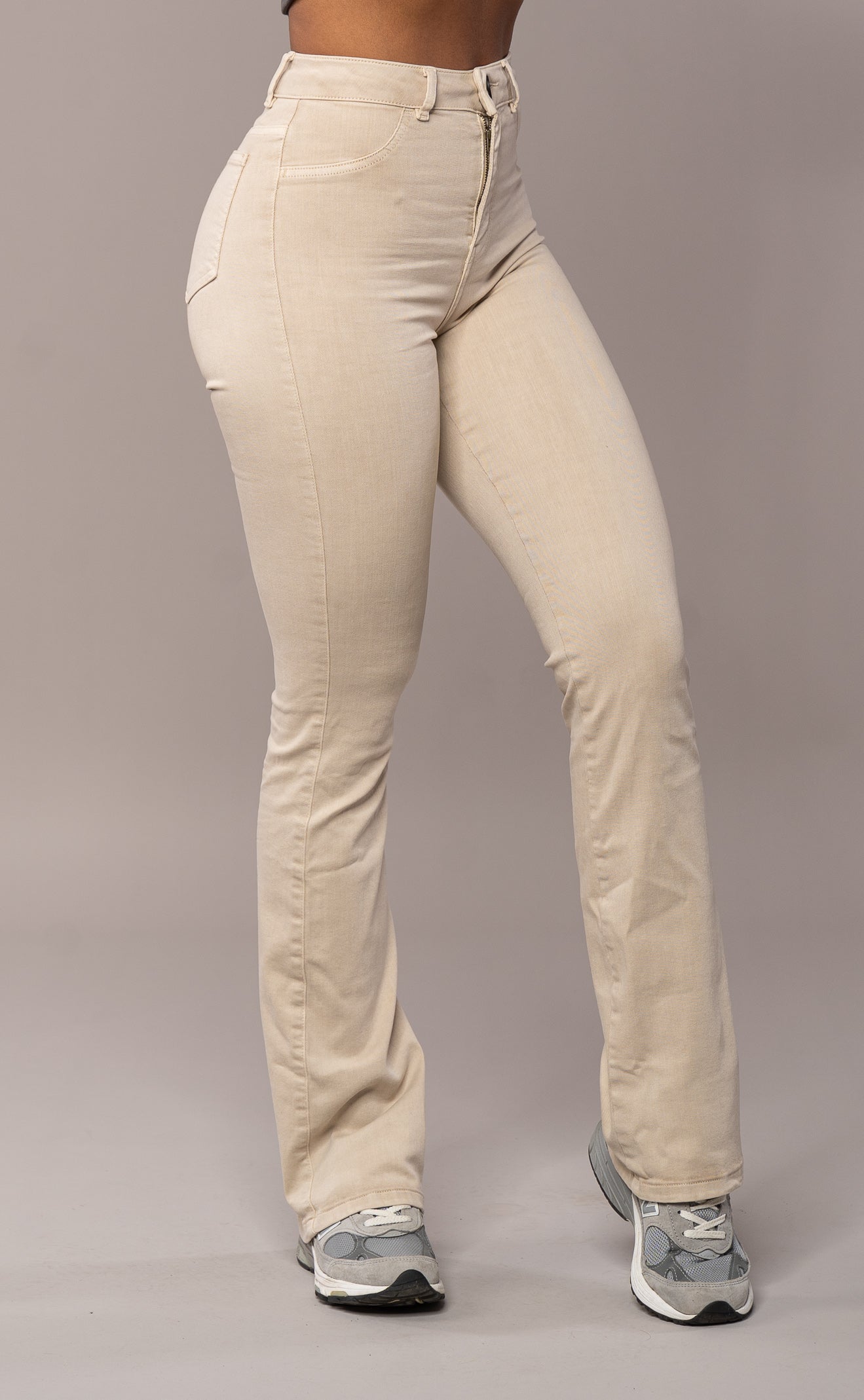 Fitjeans High Waisted Flared Pants