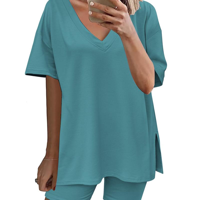 Summer Comfy Women's Loungewear 2 Piece Outfits