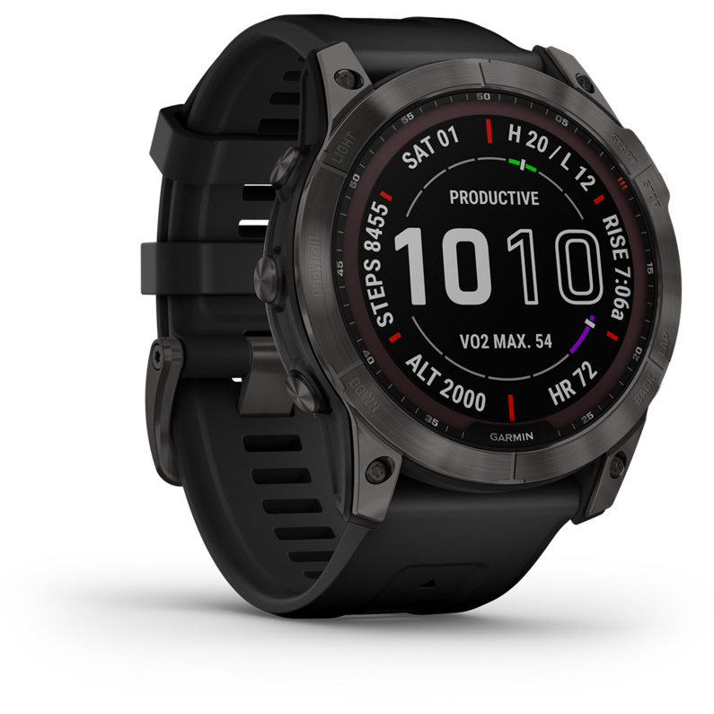 GarminFenix 7X Sapphire Solar GPS Watch