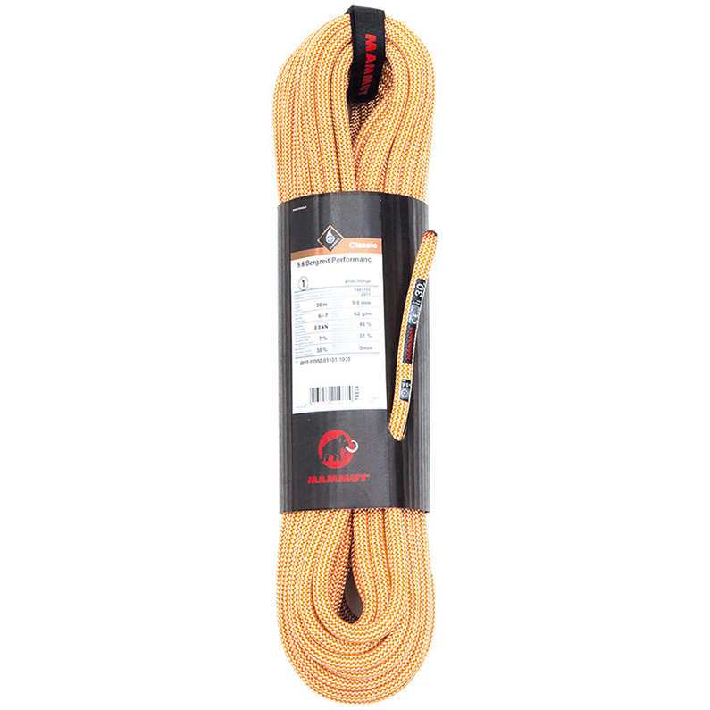 MammutBergzeit Performance 9.6 Climbing Rope