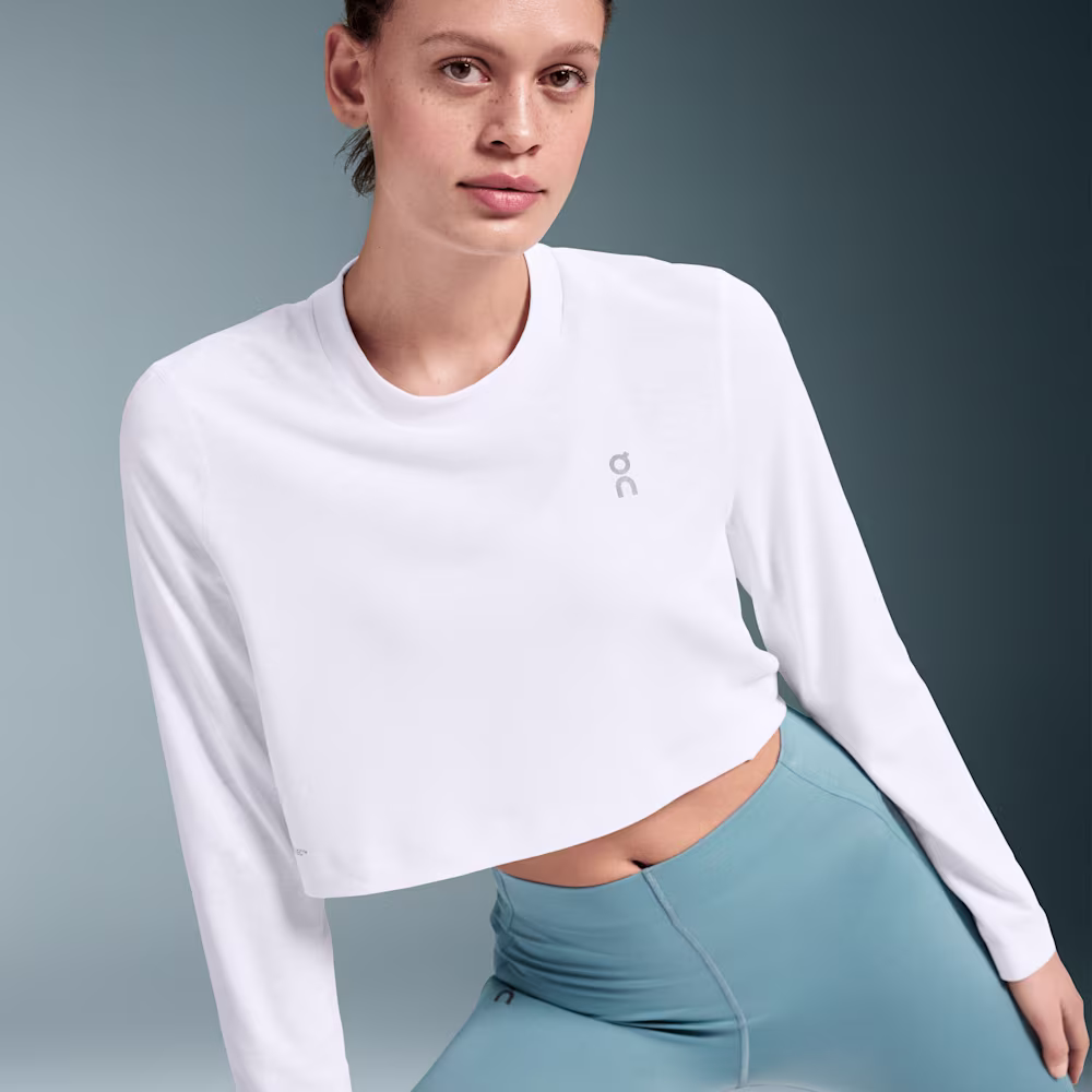 Women's Active Long-T Crop Graphic