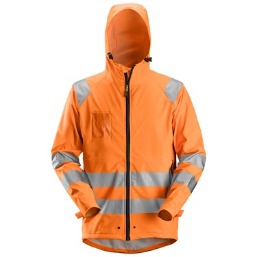 High-Vis PU Rain Jacket Class 3