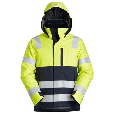 Insulated Hood Jacket, High-Vis Class 3