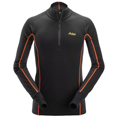 Merino Base Layer Stay Warm Half-Zip Top