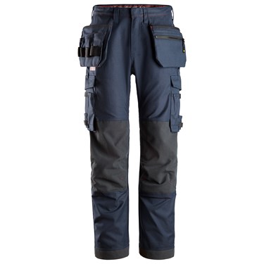 Work Trousers Holster Pockets Equal Leg Pockets
