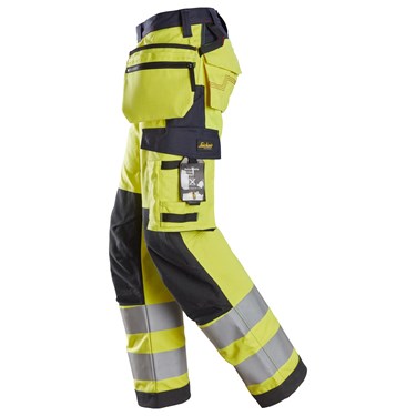 Women's Trousers Holster Pockets, High-Vis Class 2