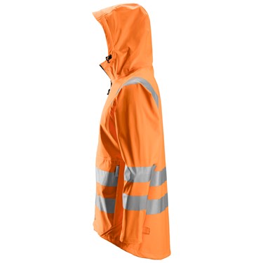 High-Vis PU Rain Jacket Class 3