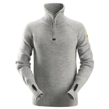 ½-Zip Wool Sweater
