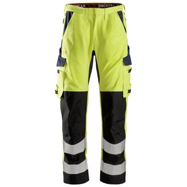 Trousers Reinforced Shin, High-Vis Class 2