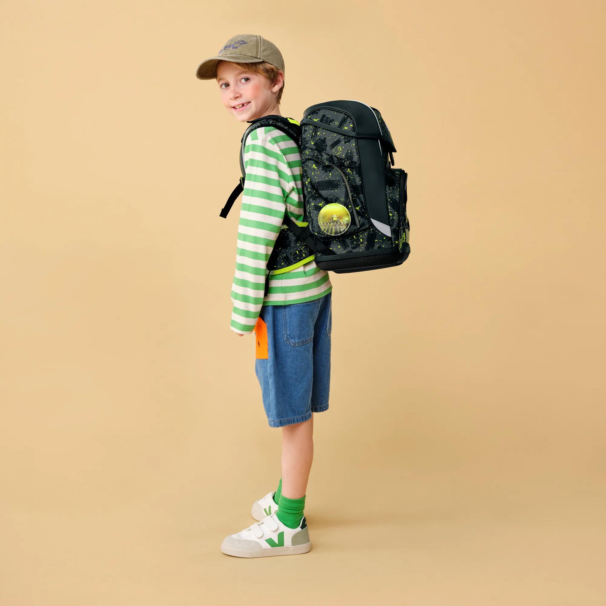 cubo 5 parted backpack set