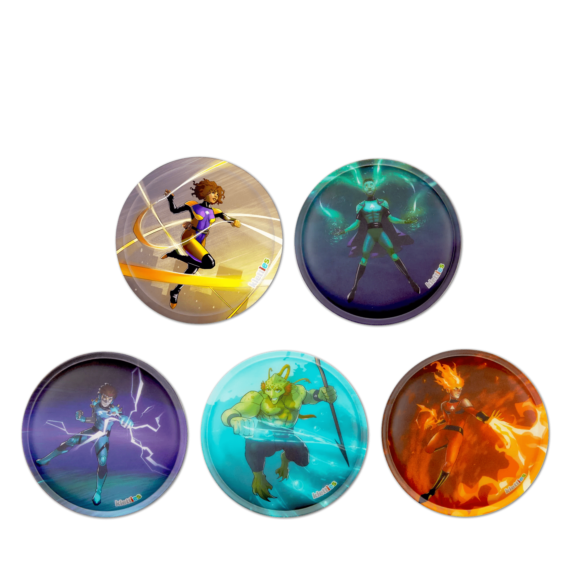 Klettie Set (5 piece) MATT