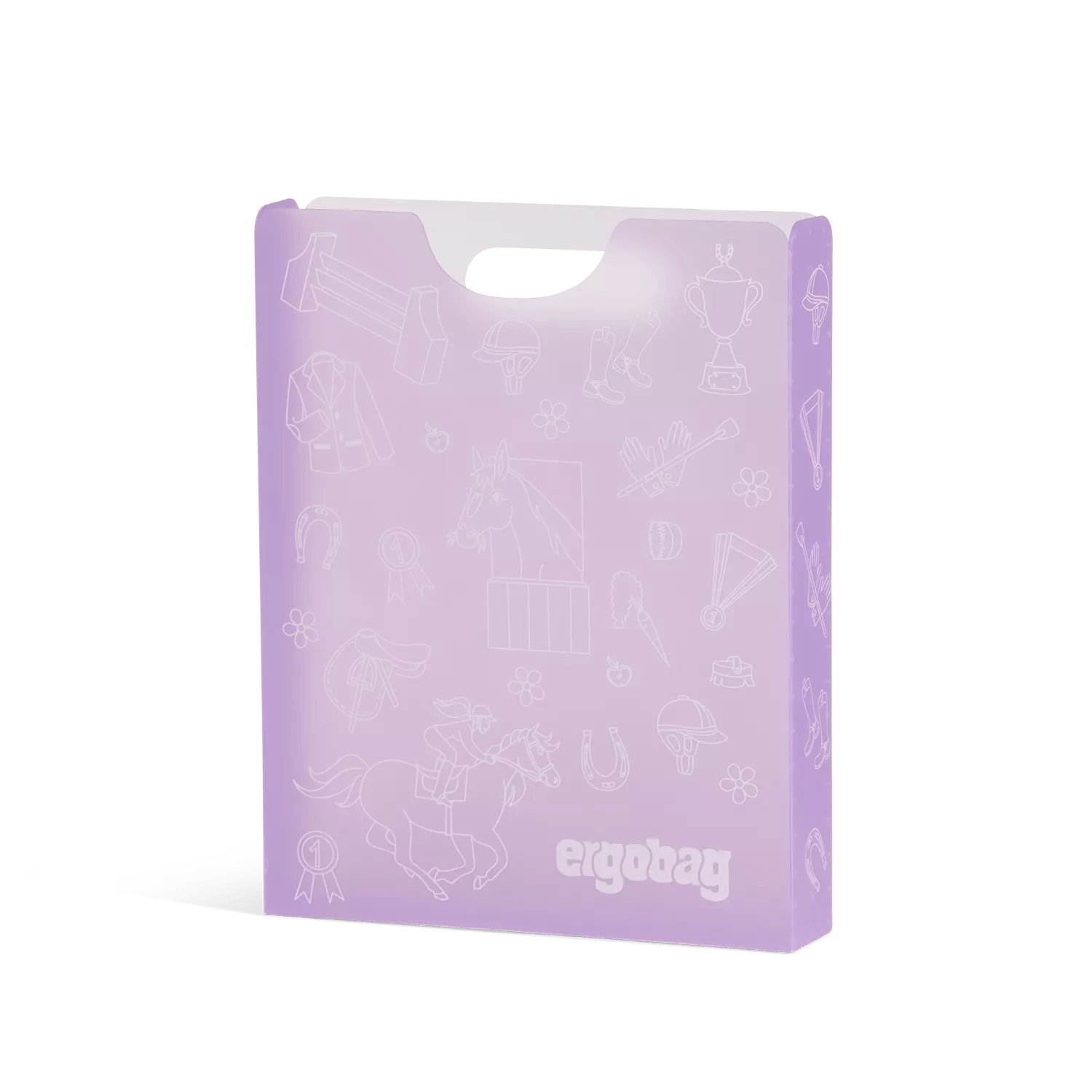 Booklet box including handle