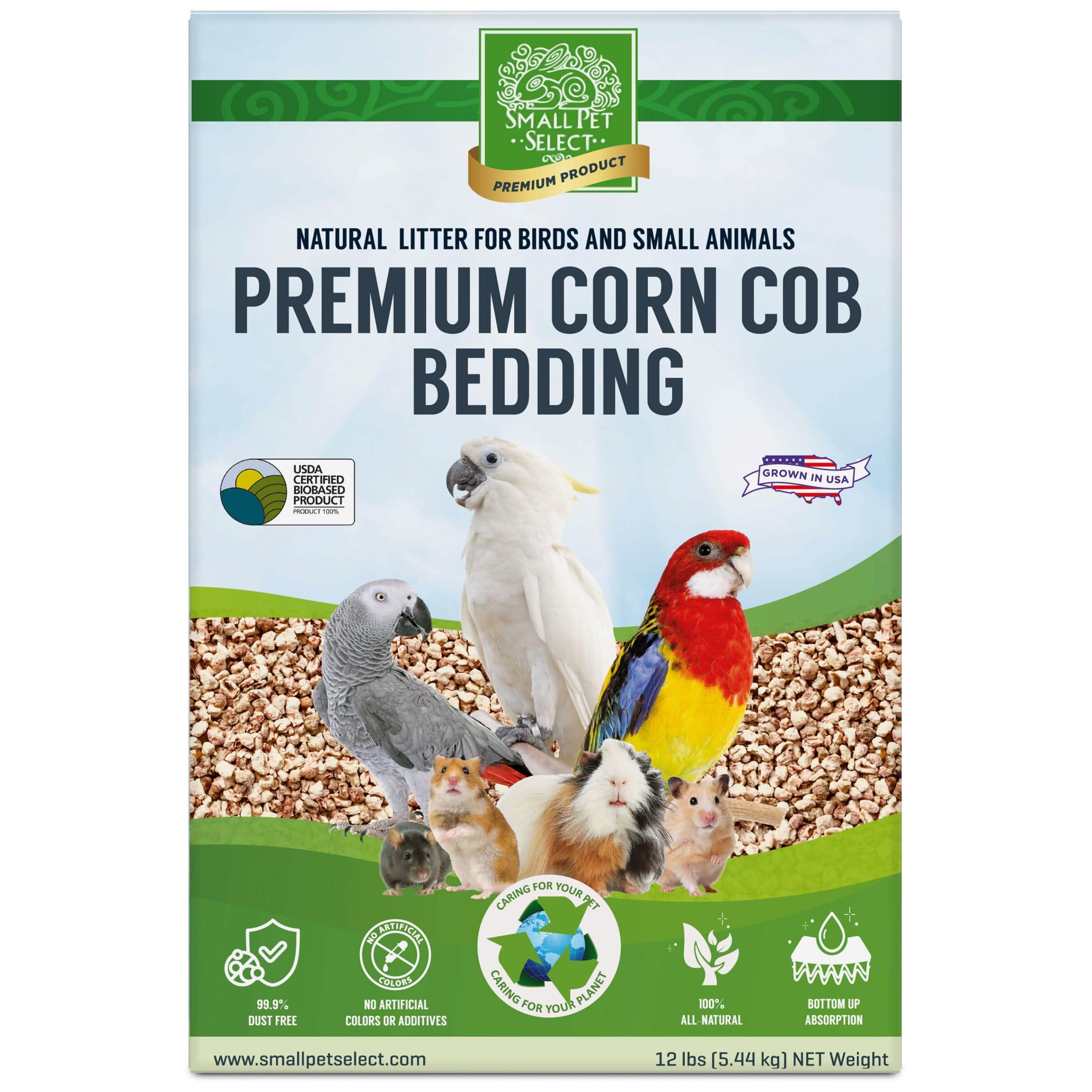 Premium Corn Cob Bedding