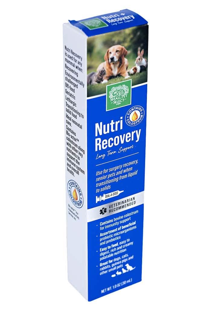 Nutri-Recovery (long term support for recovering animals)