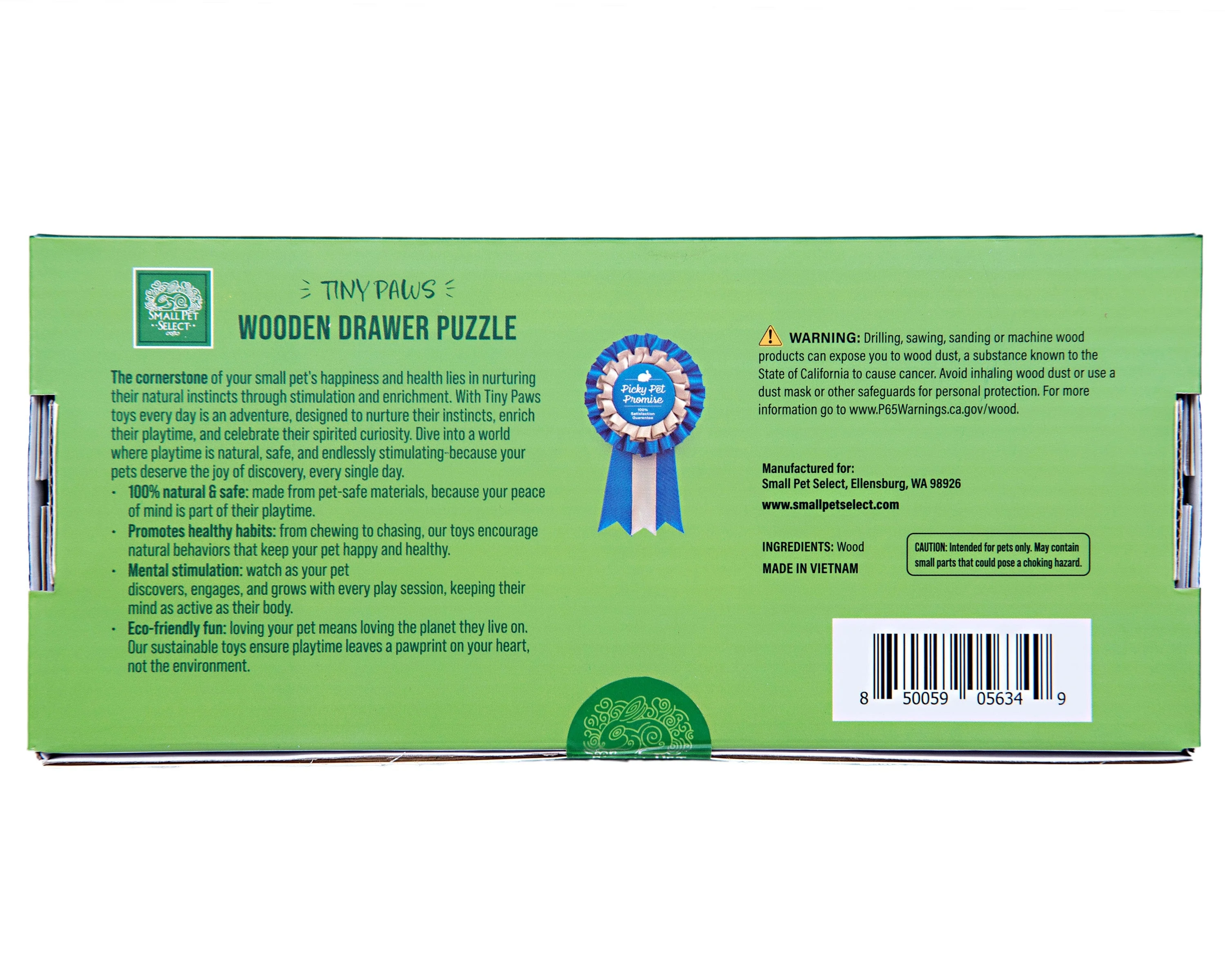 Wooden Drawer Puzzle