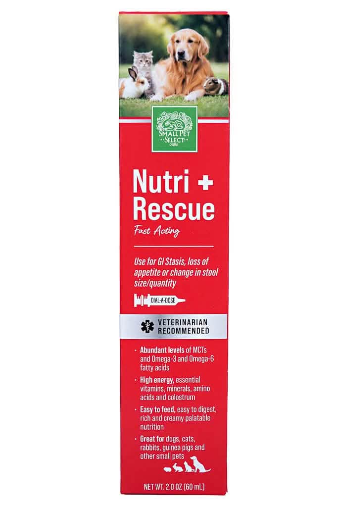 Nutri-Rescue (fast nutrition to keep GI tract moving)