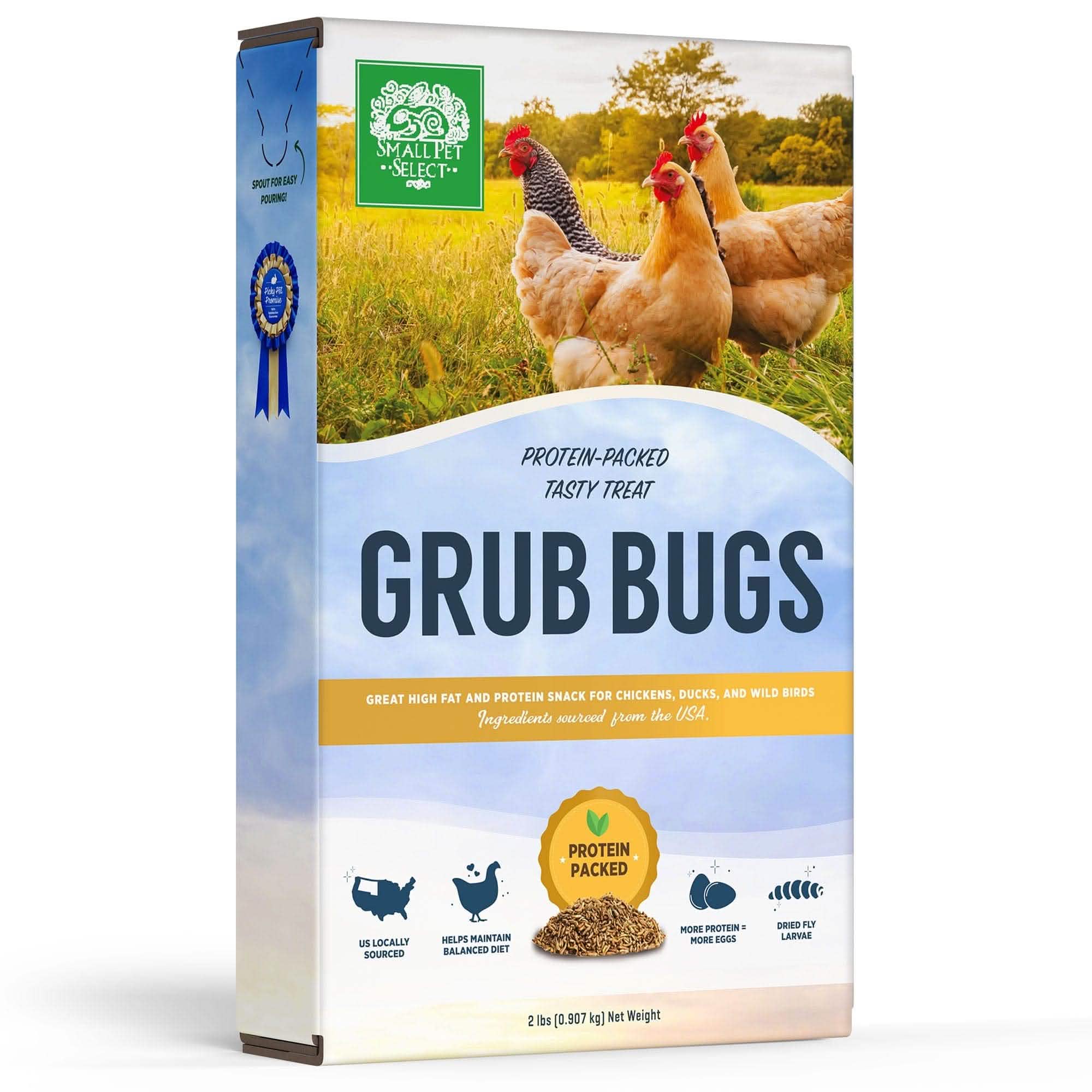Chicken Grub Bugs