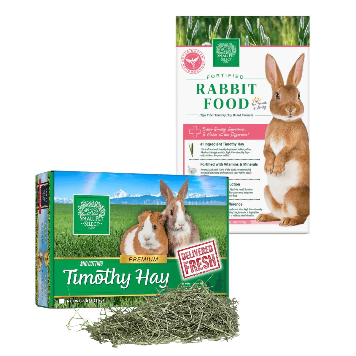 2nd Cut Timothy  Rabbit Food Pellets
