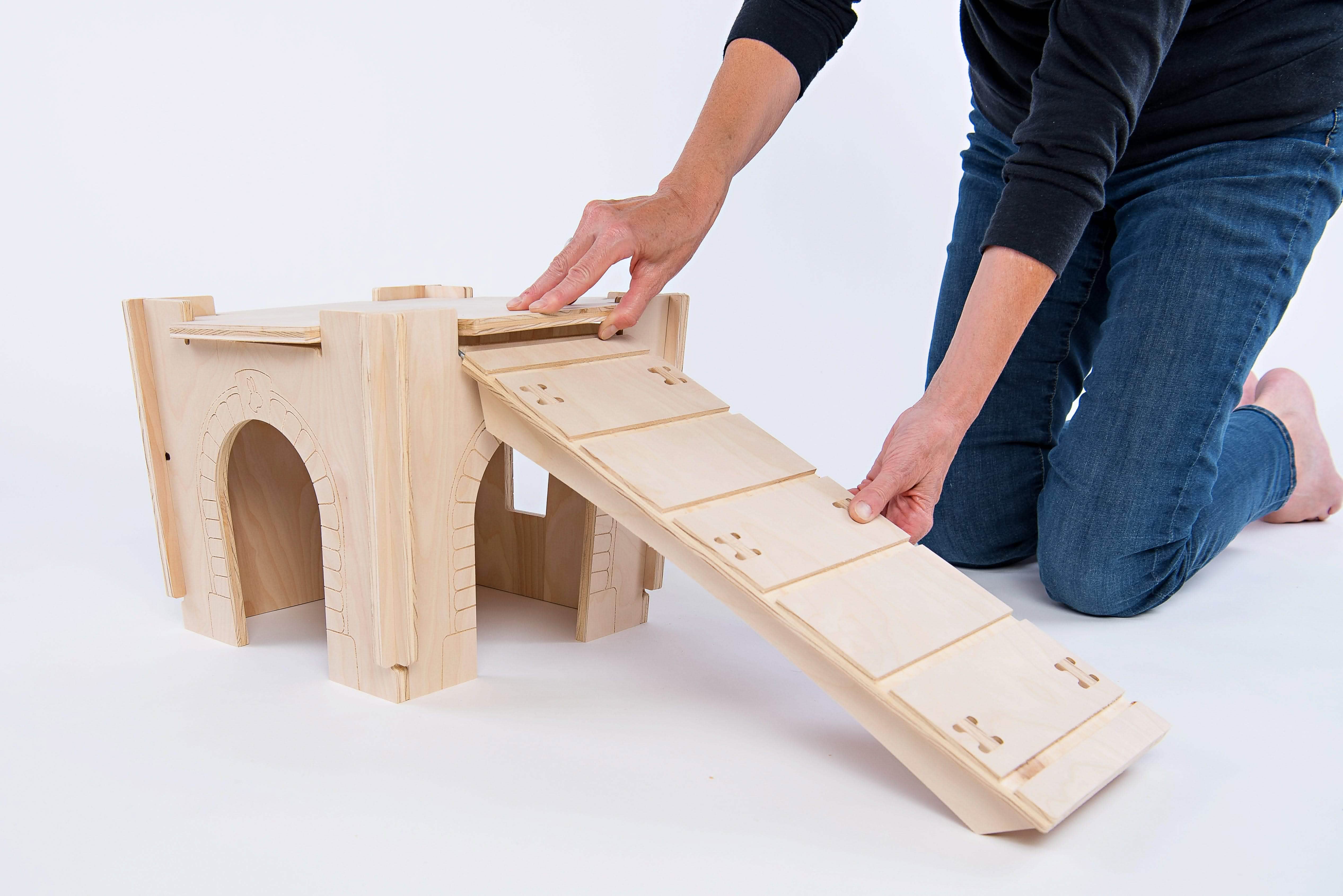 Tiny Paws Bridge For Habitat Hideout Castle