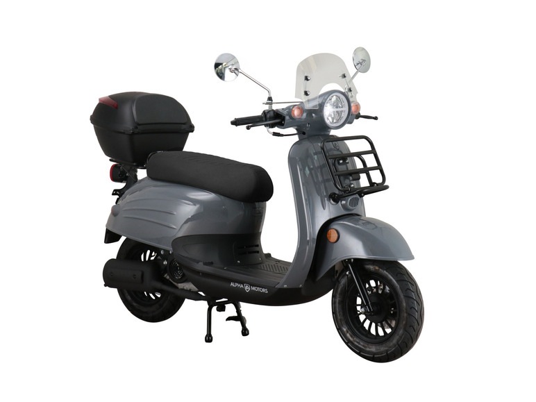 Alpha Motors Motorroller Adria 50 ccm EURO 5 inkl Windschild und Topcase Lidlde eur mall online shop