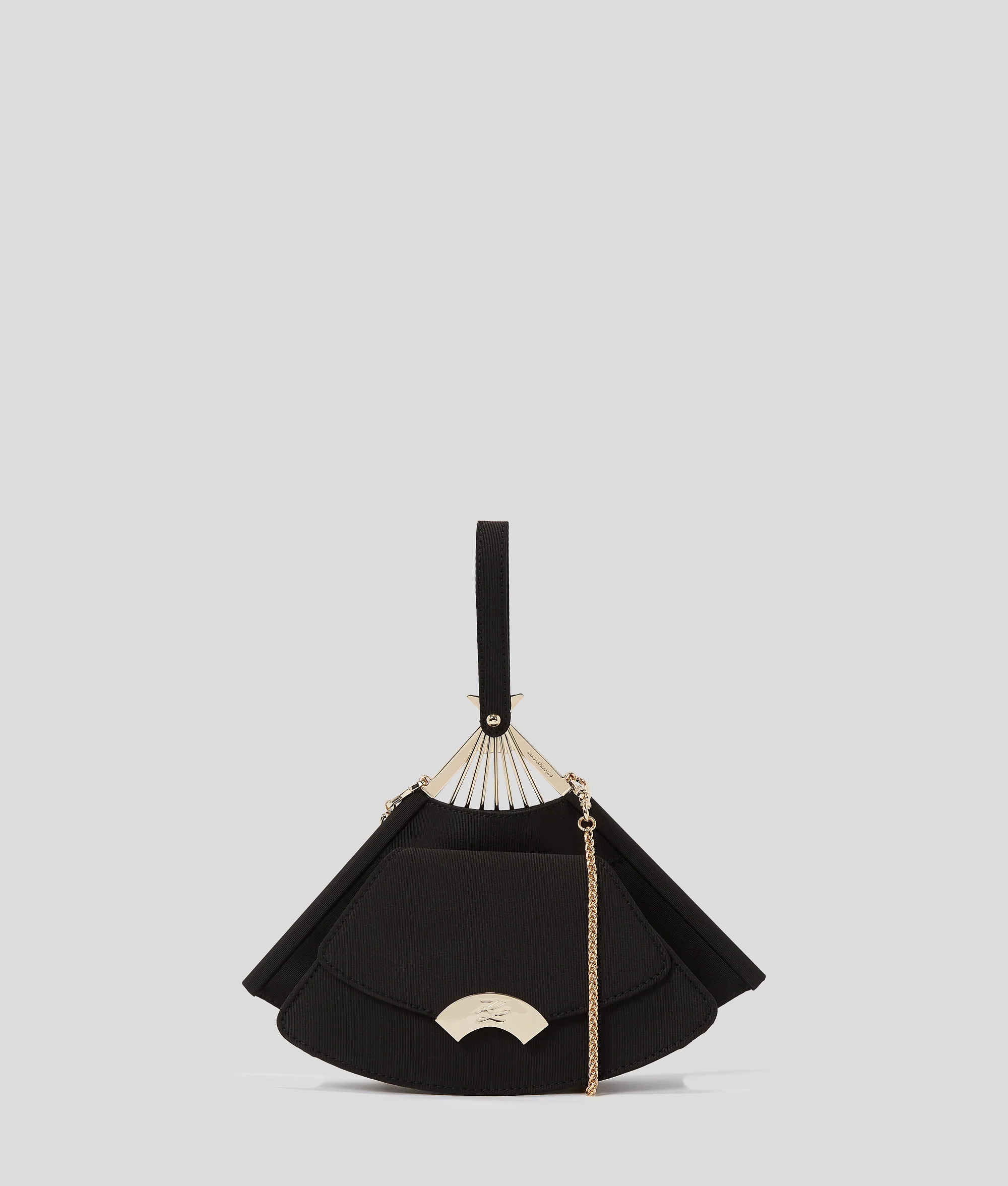 KL STUDIO FAN CLUTCH BAG
