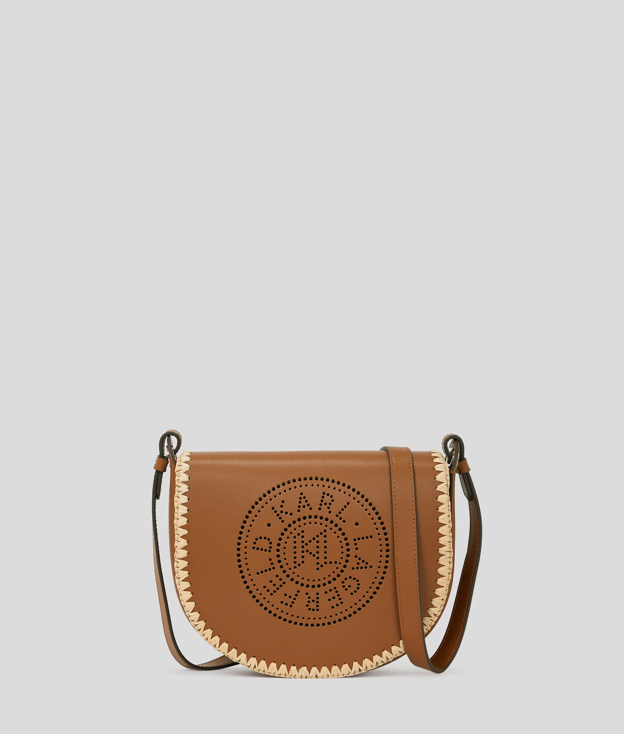 K/CIRCLE PERFORATED SADDLE BAG