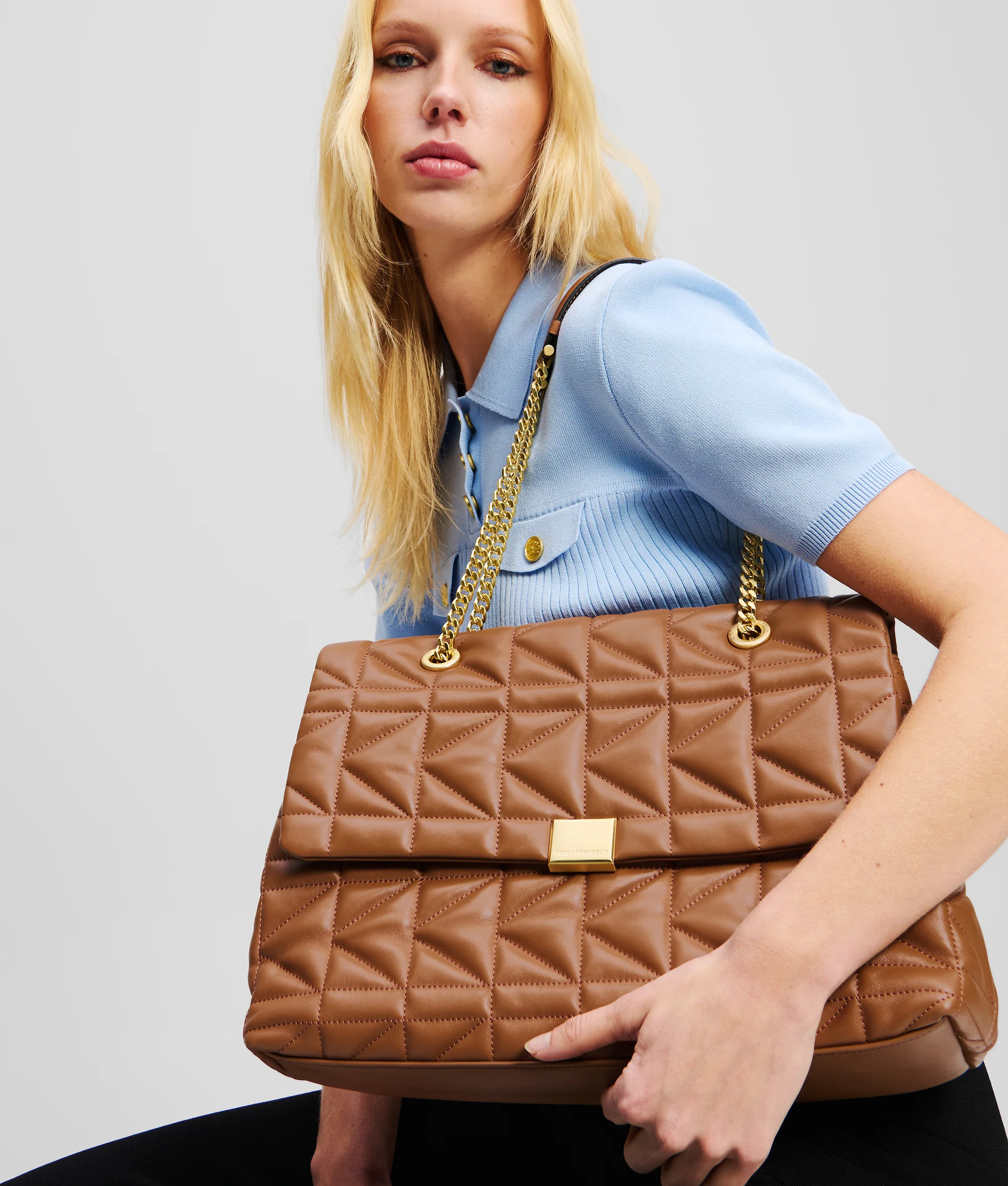 K/KUILT LARGE SHOULDER BAG