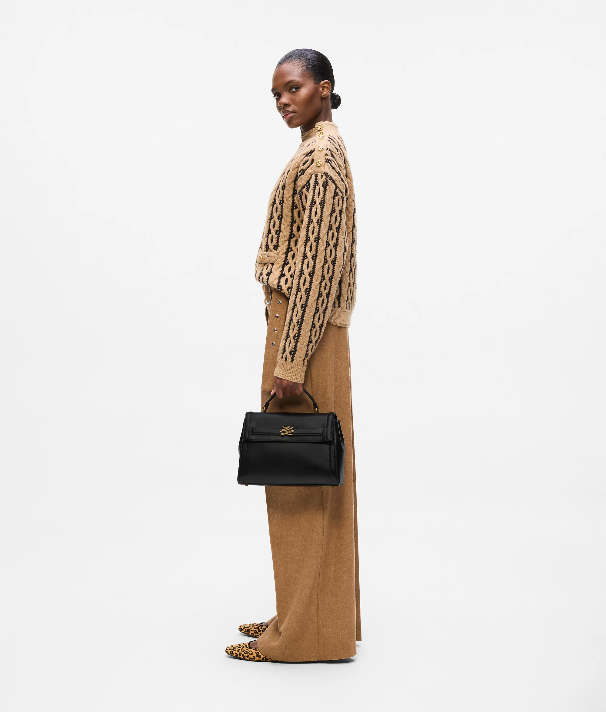 K/Autograph top handle bag