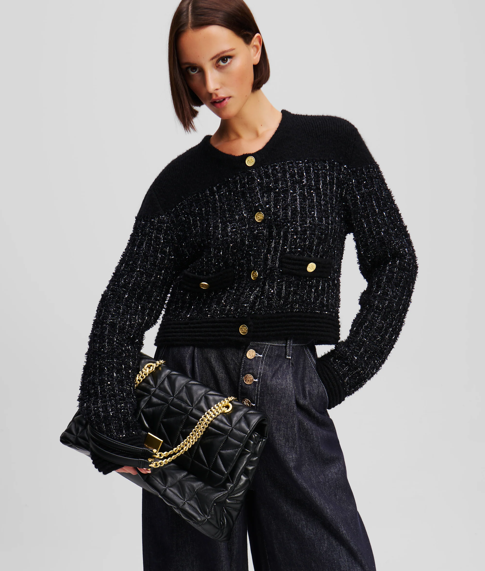 K/KUILT LARGE SHOULDER BAG