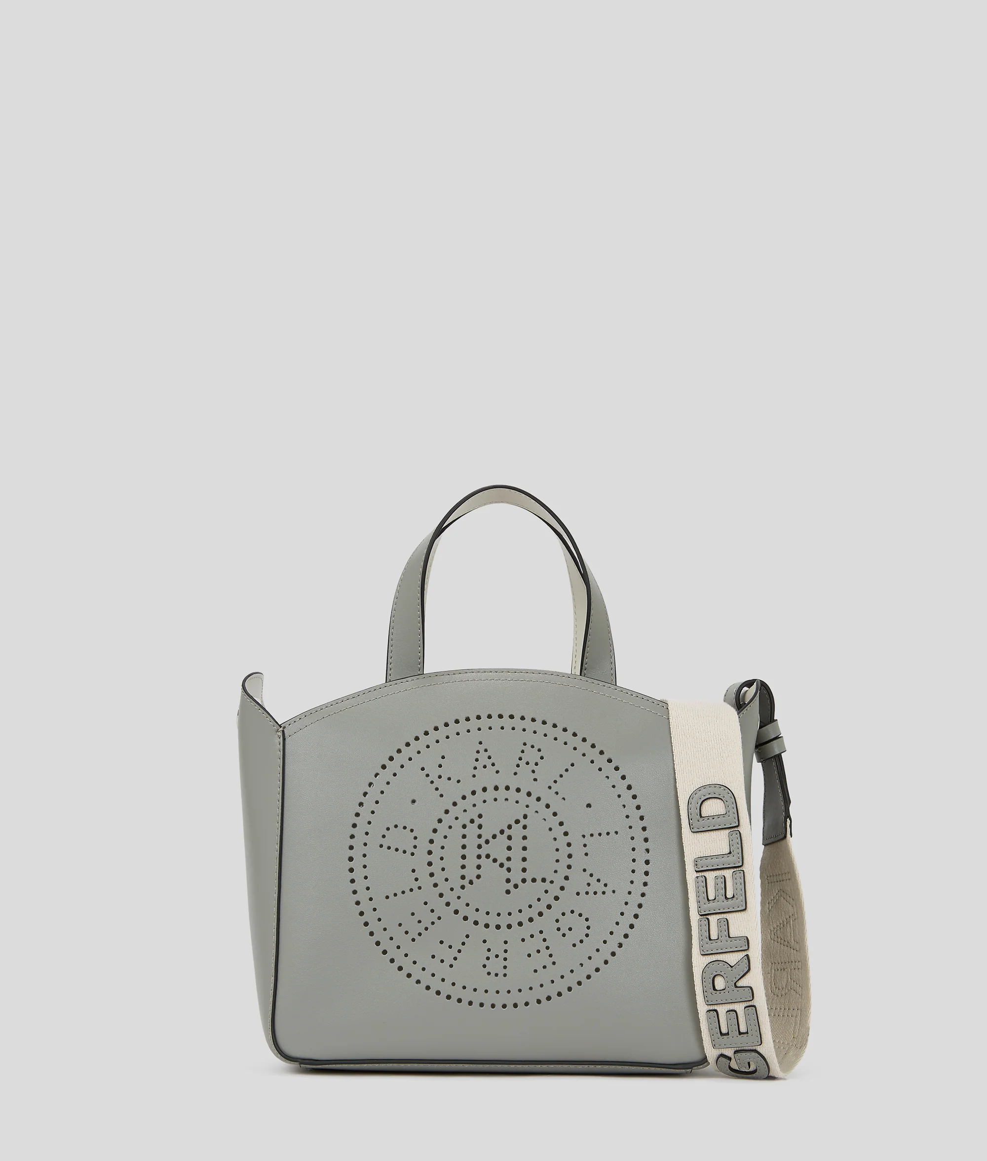 K/CIRCLE PERFORATED SMALL TOTE BAG