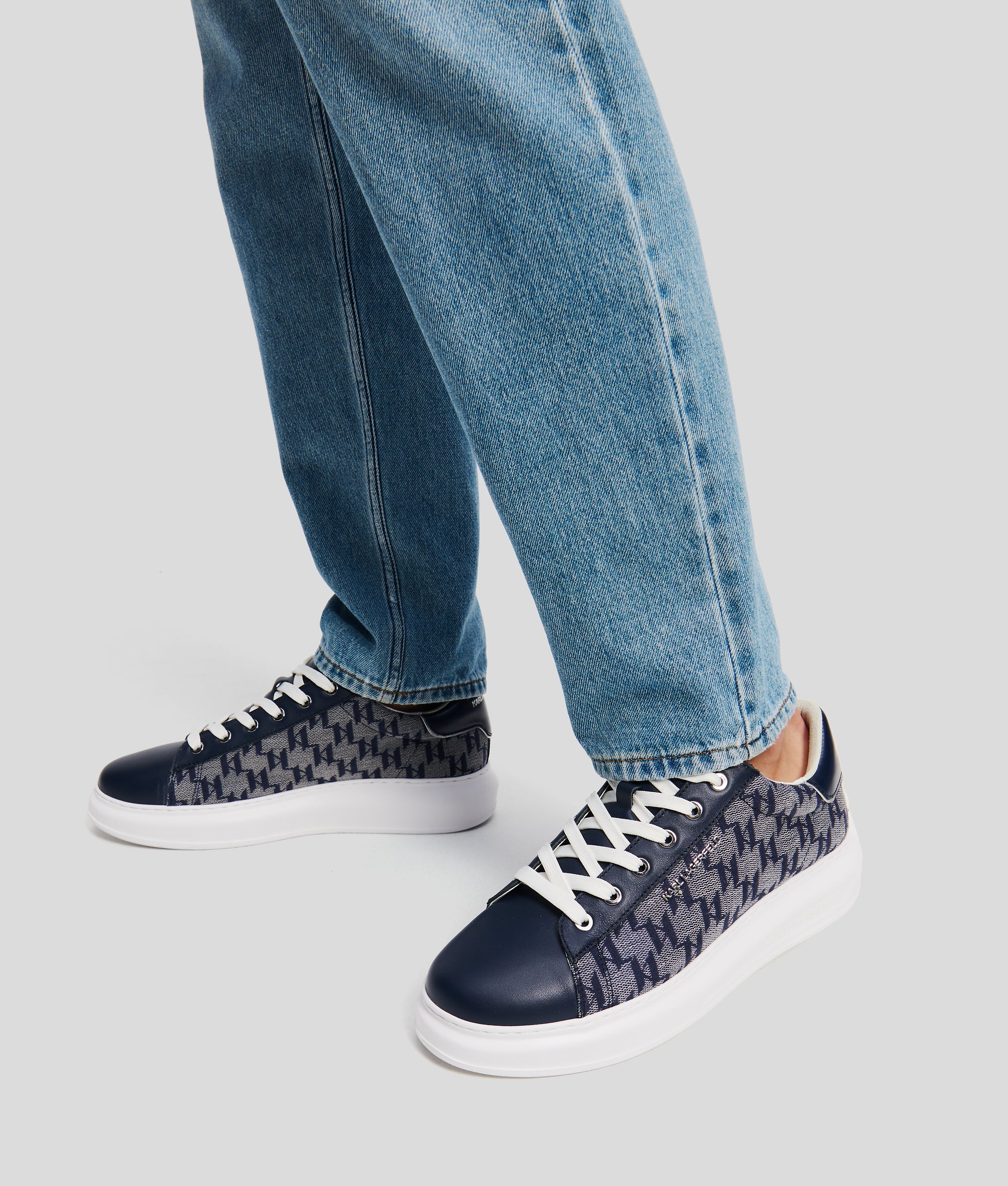 MONOGRAM KAPRI JACQUARD SNEAKERS