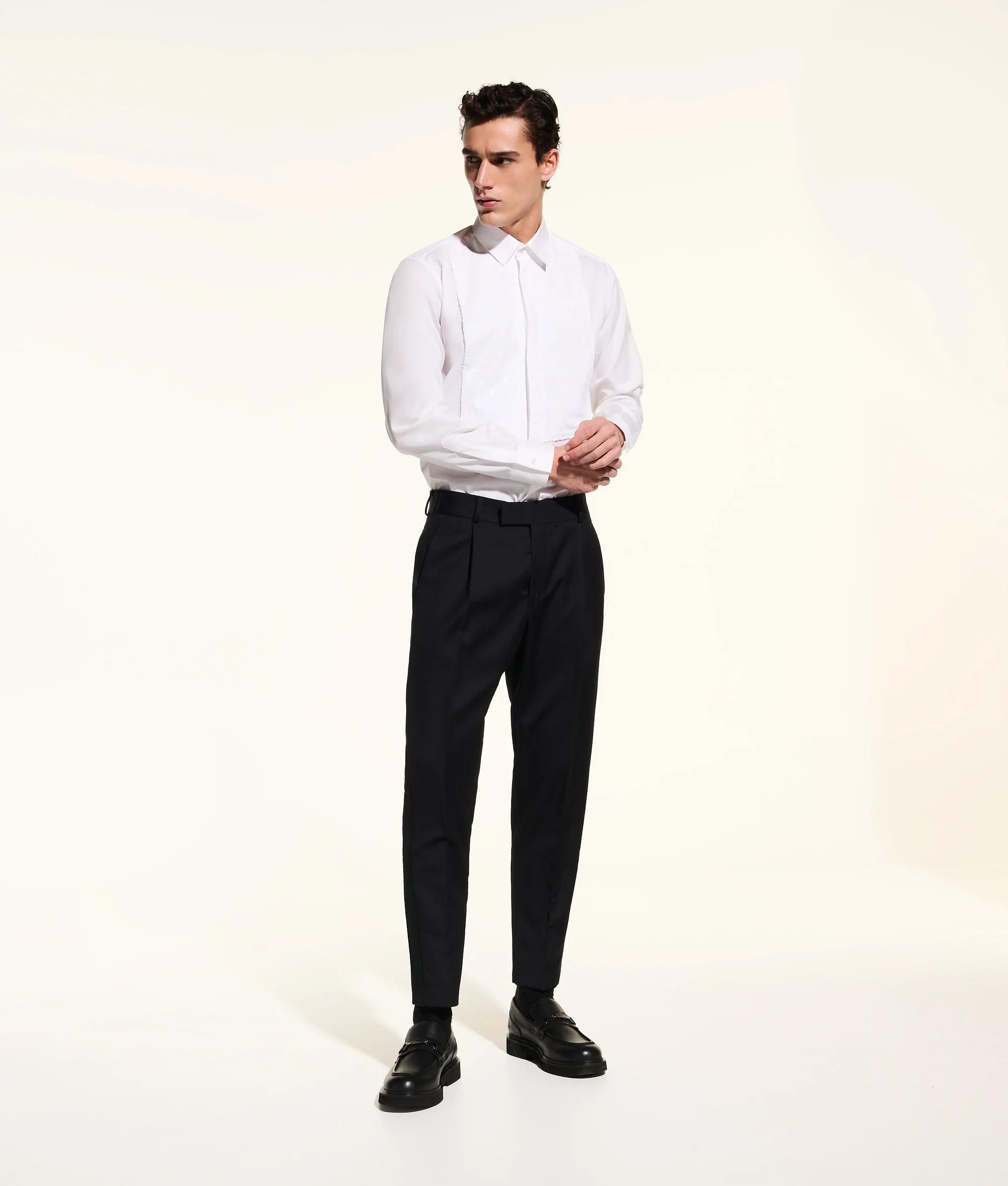 KL STUDIO SATIN DETAIL PANTS