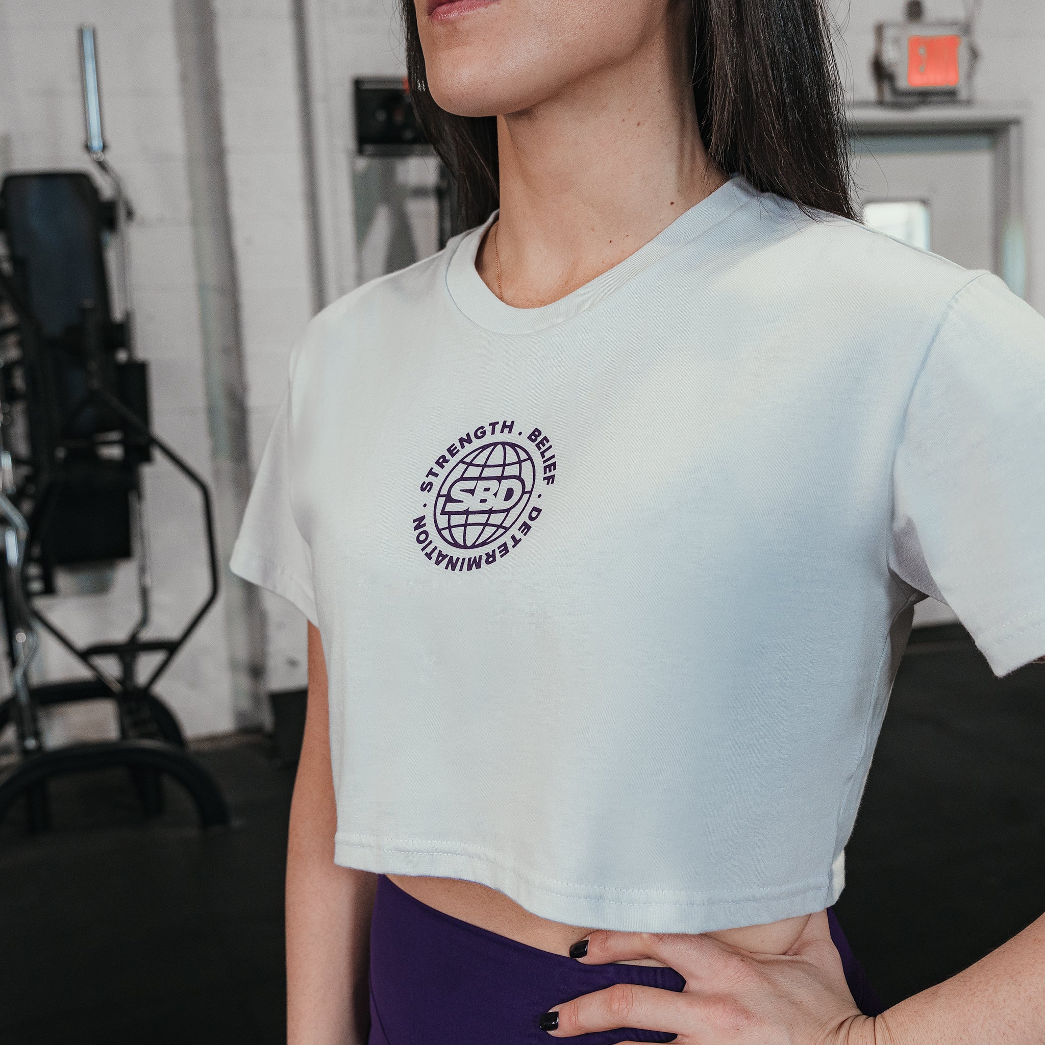 Aspire Off White Crop Top