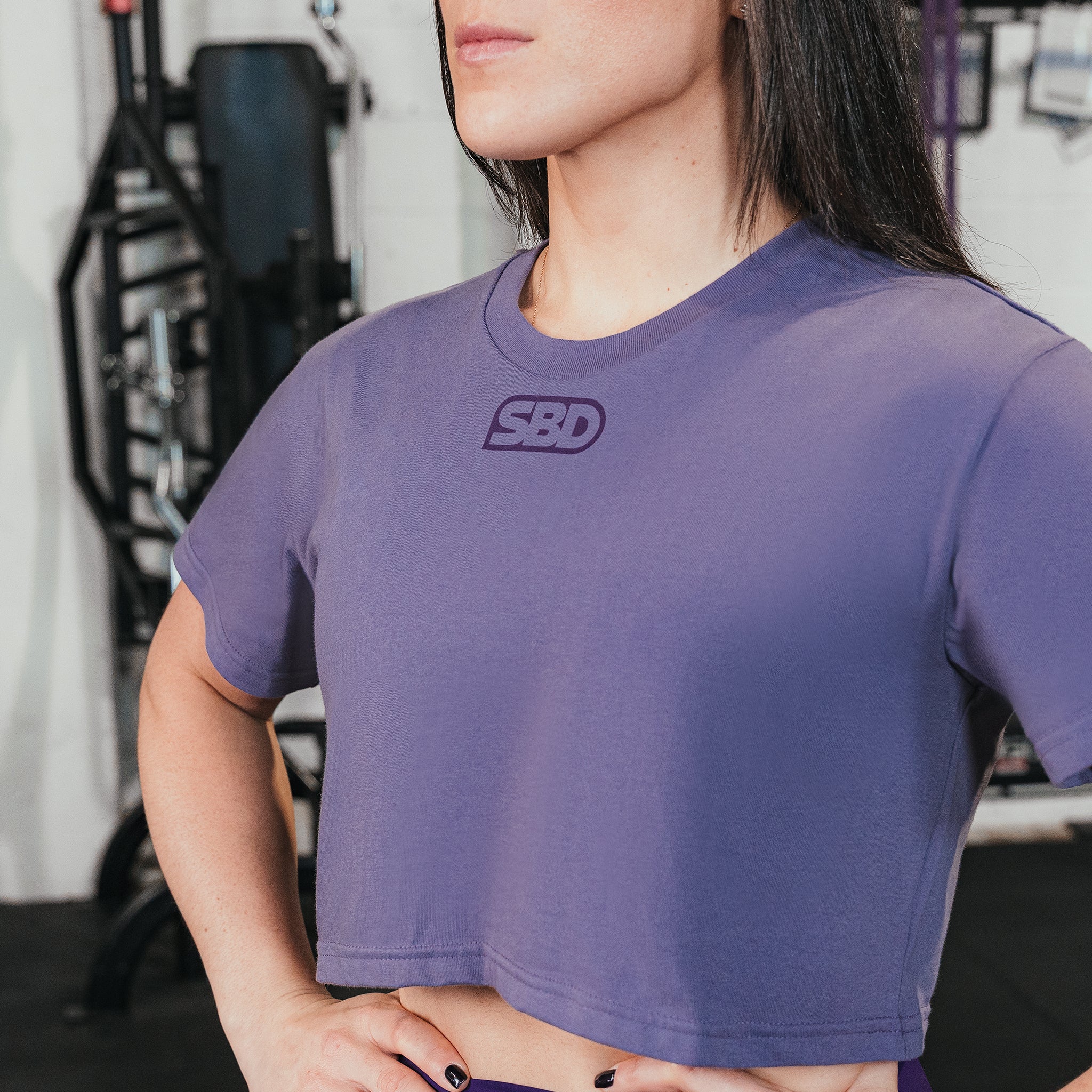 Aspire Lavender Crop Top