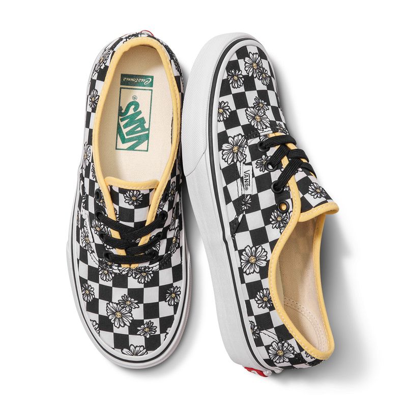 Customs Recycled Materials Daisy Checkerboard Authentic