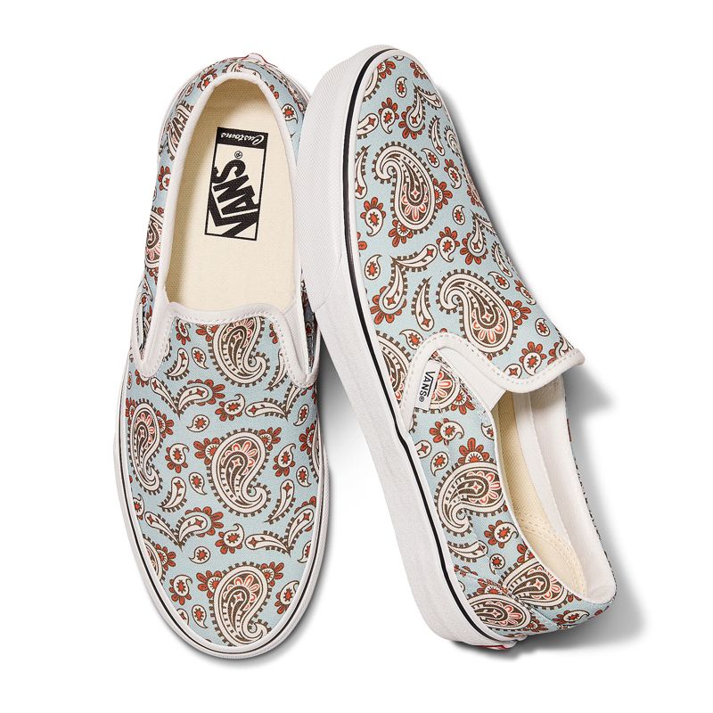 Customs Pastel Paisley Slip-On Wide