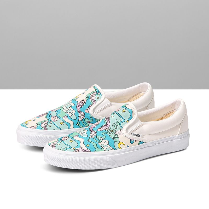 Customs Colorful Zodiac Pisces Slip-On