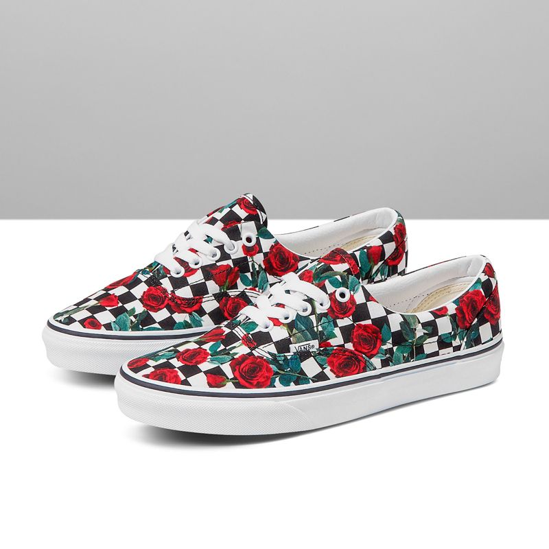 Customs Checkerboard Roses Era