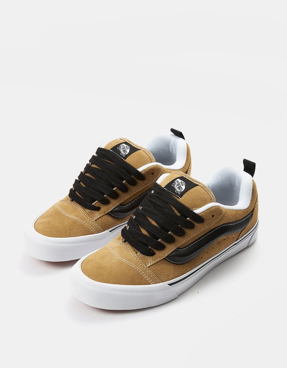 Vans Knu Skool Skate Shoes - Suede Antelope