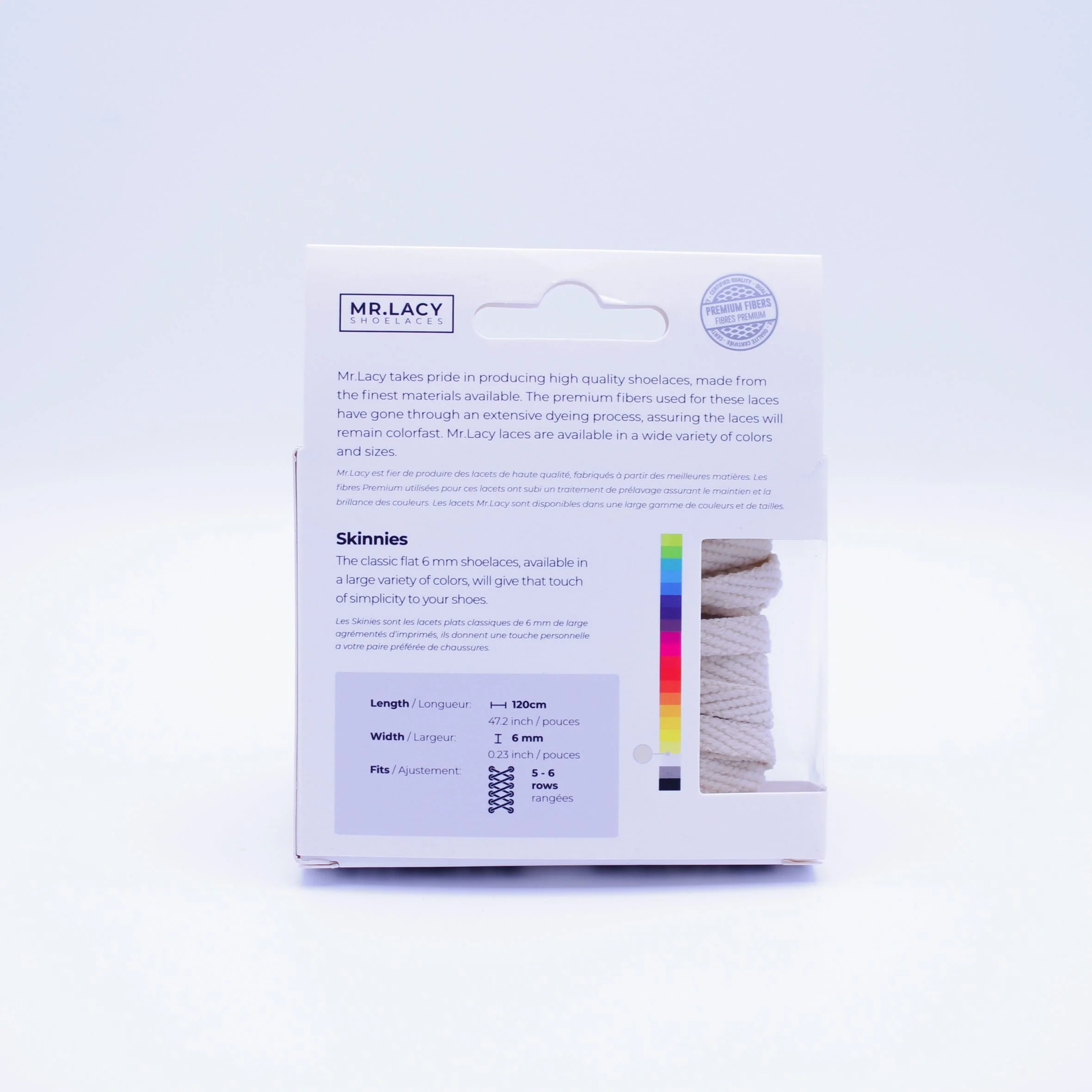 Skinnies Shoelaces · Cream