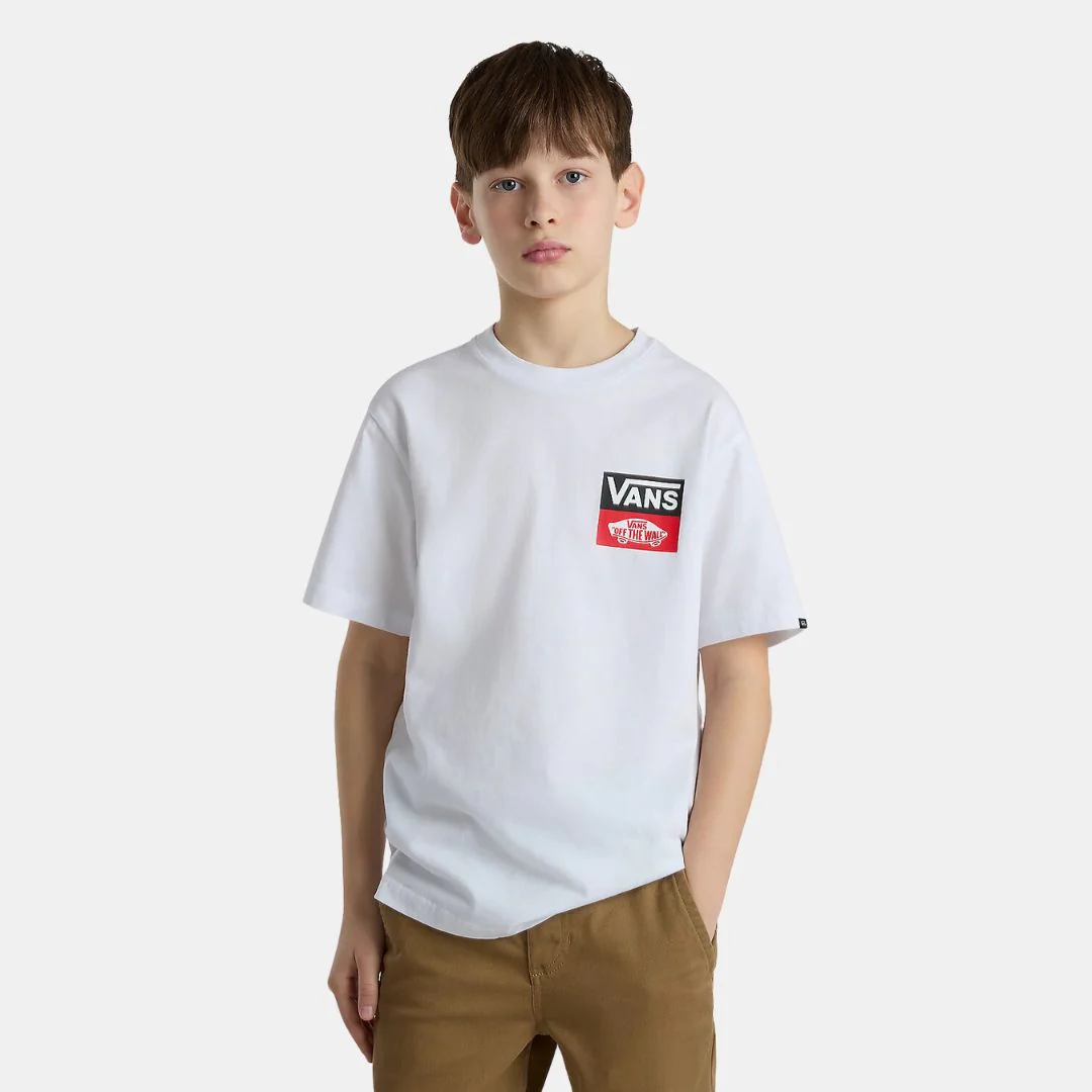 Vans OG Logo T-Shirt Kid's White