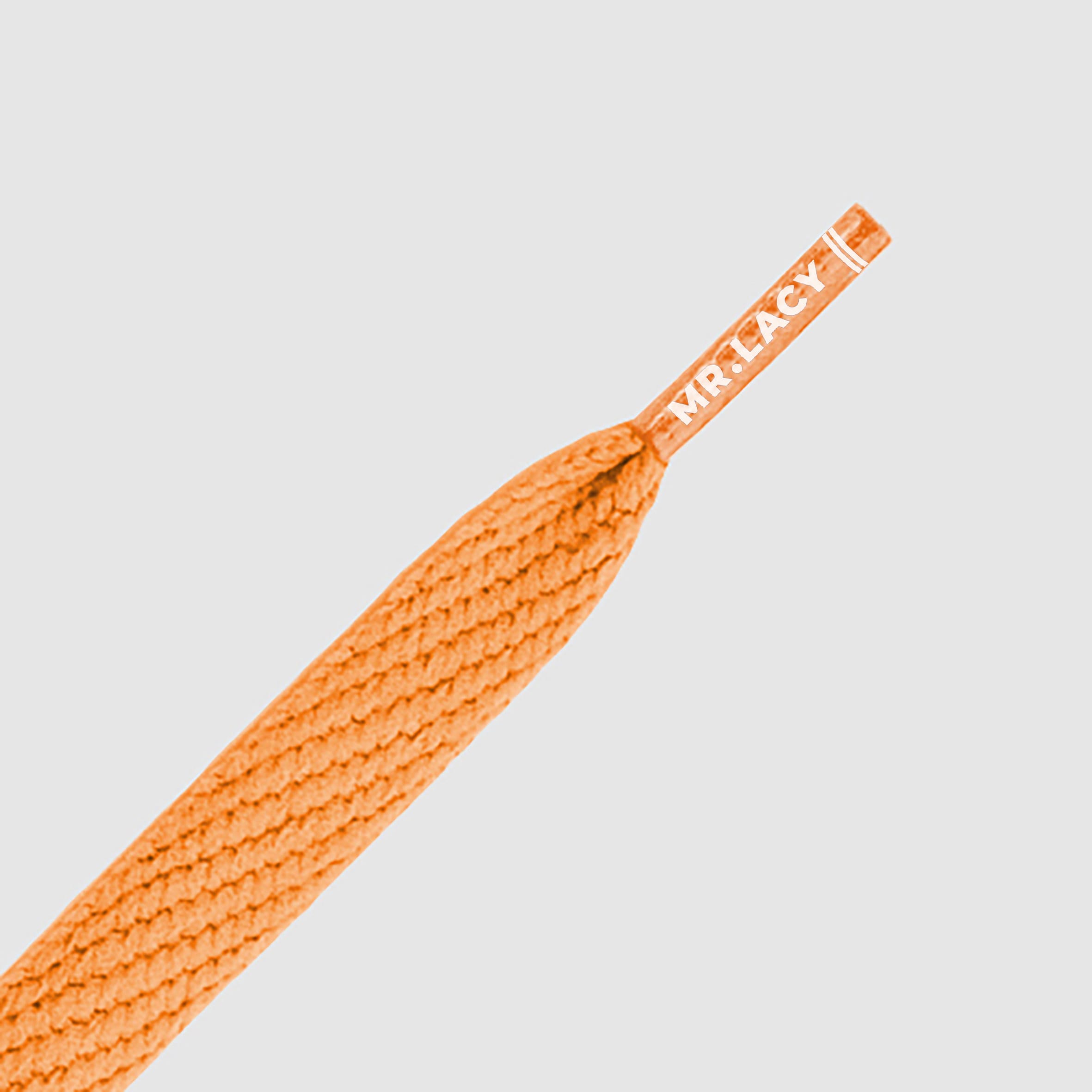 Flatties Shoelaces · Bright Orange