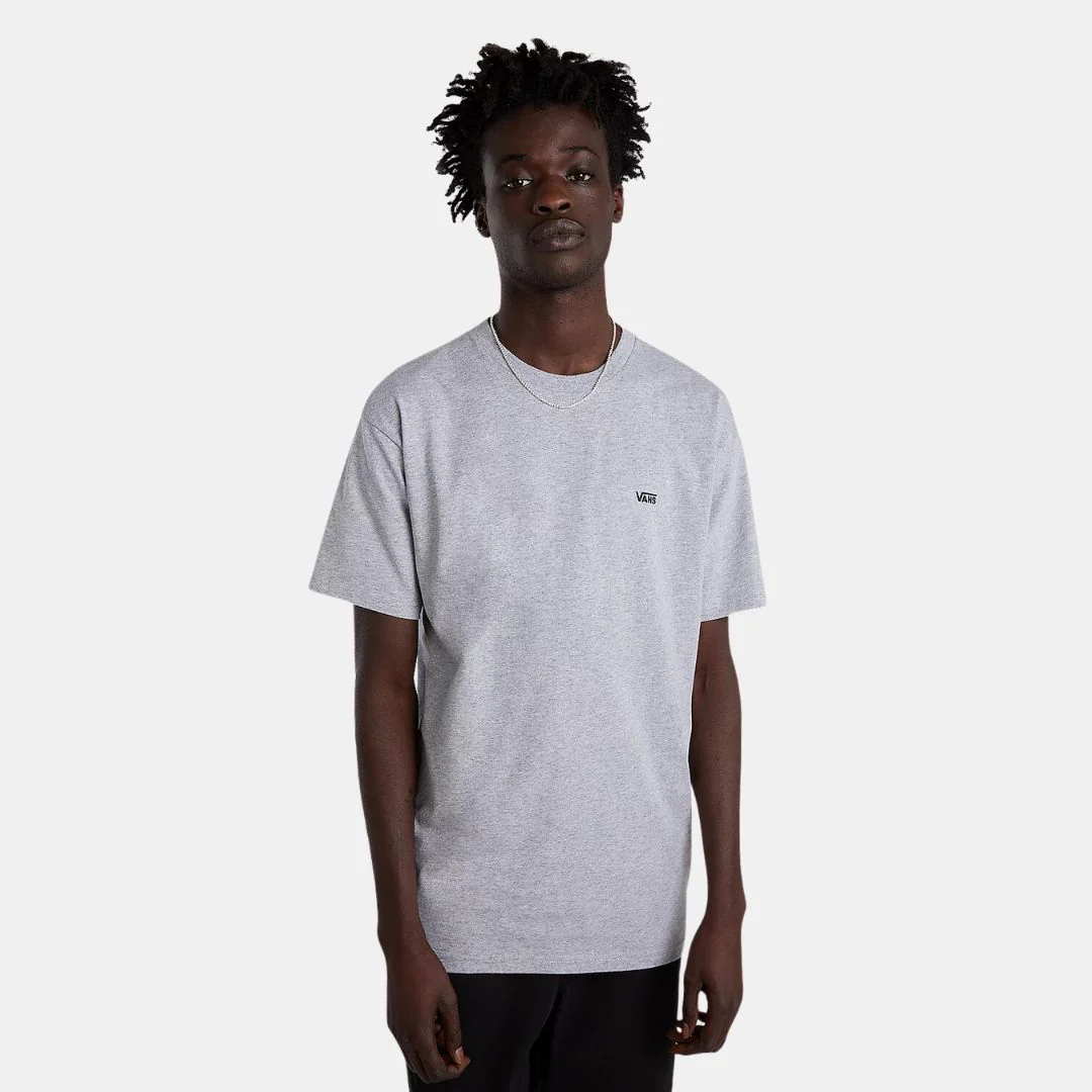 Vans Left Chest Logo T-Shirt Men's Athletic Heather