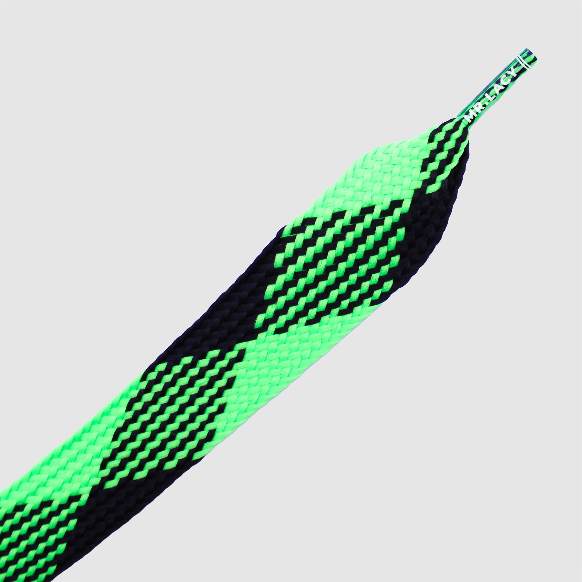 Fatties Shoelaces · Black/Green