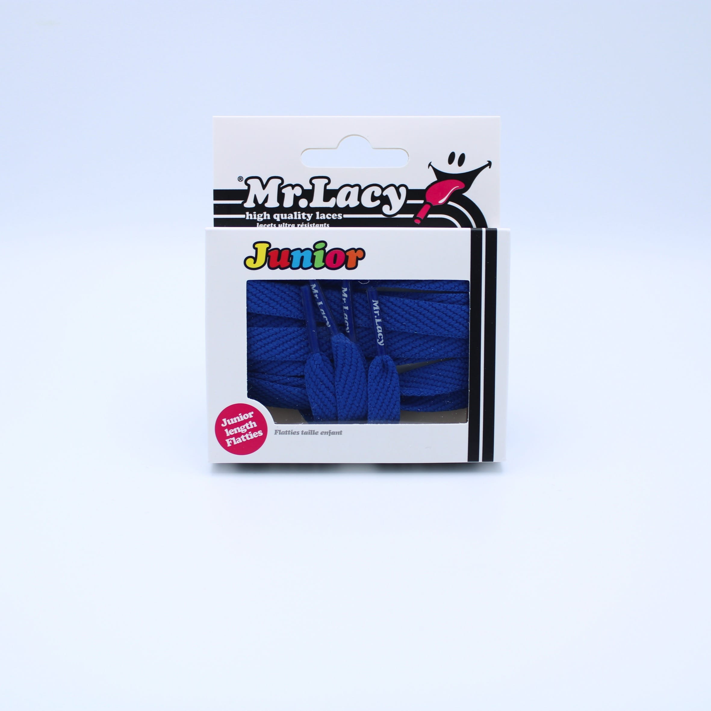 Junior Flatties Shoelaces · Royal Blue