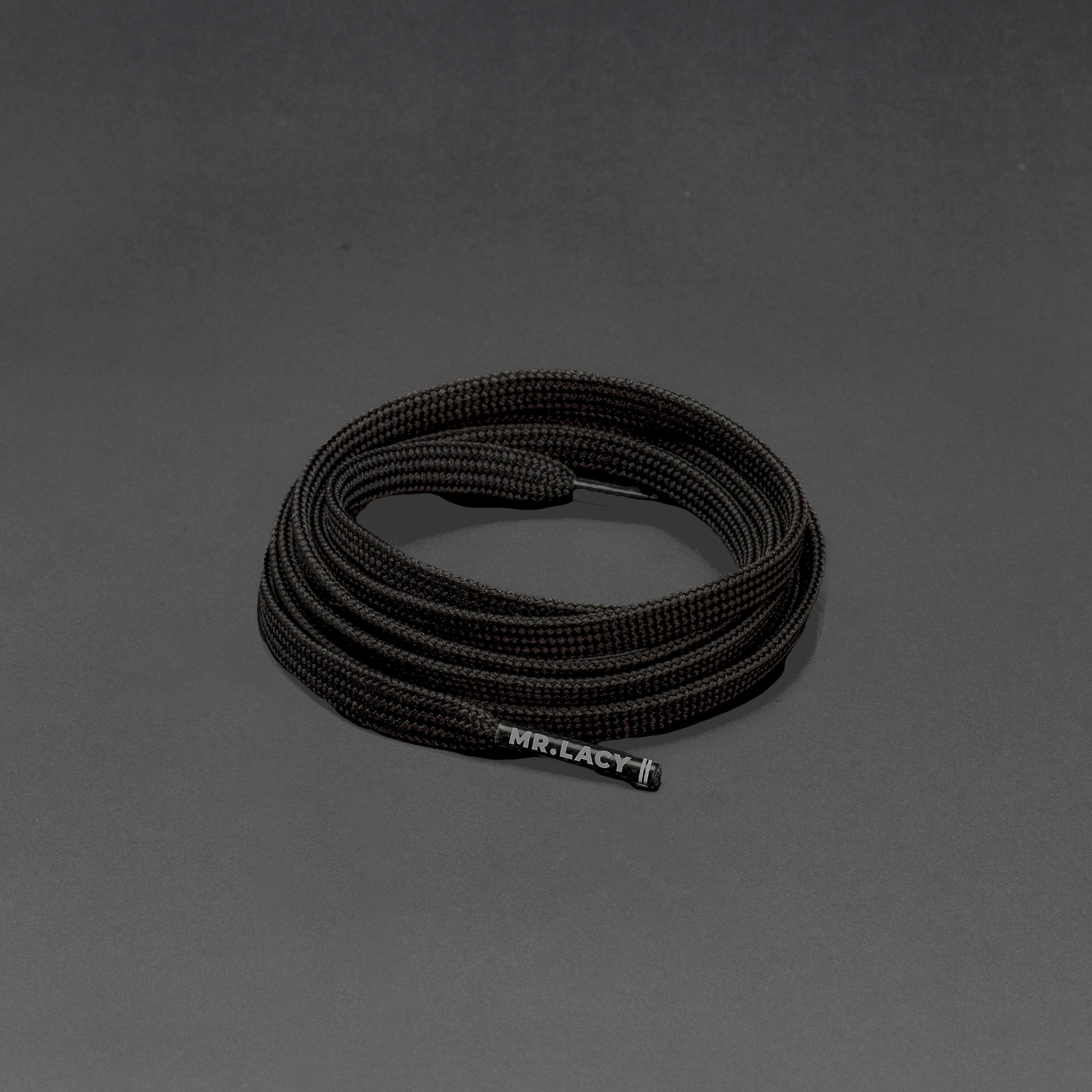 Runnies Flat Shoelaces · Black