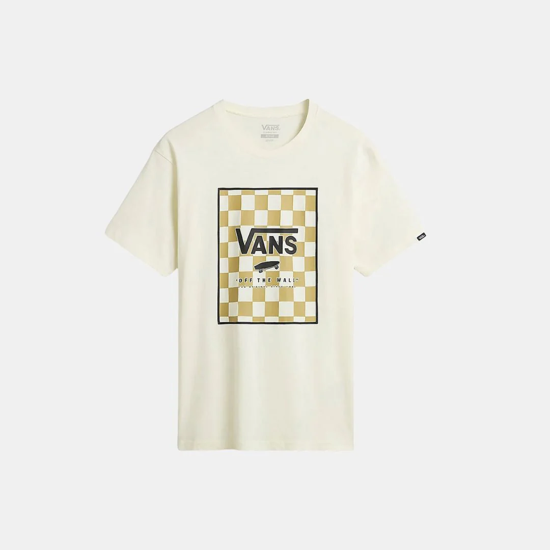 Vans Classic Print Box T-Shirt Marshmallow Black